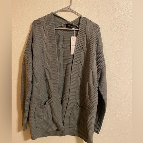 Women’s Gray Fashion cardigan size xl - Picture 1 of 2
